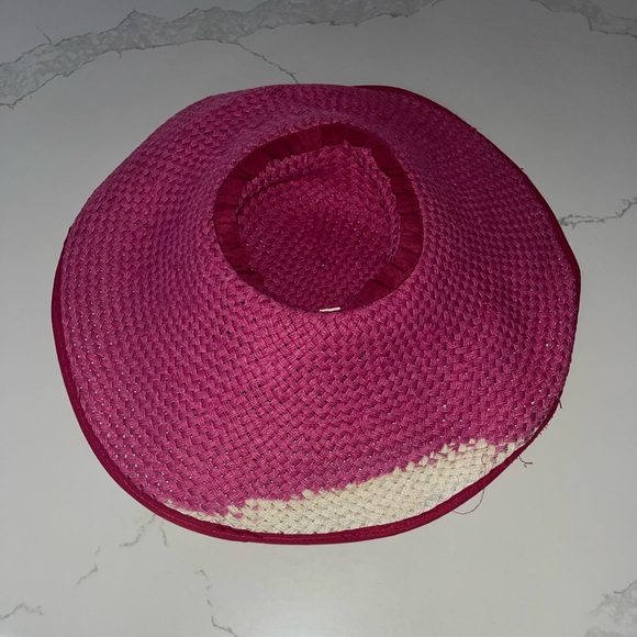 Elegant Pink and Cream Women's Hat - Picture 3 of 4